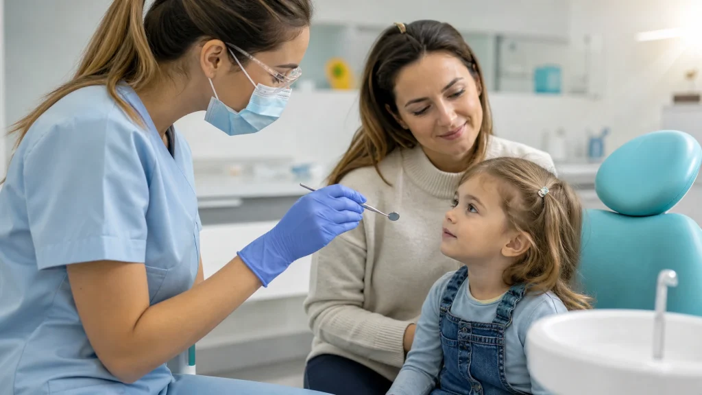 La première visite chez le dentiste pour un enfant : quand et comment doit-elle avoir lieu ?