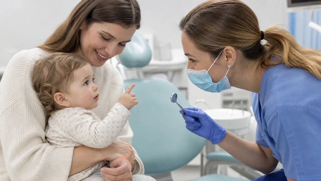 La première visite chez le dentiste pour un enfant : quand et comment doit-elle avoir lieu ?